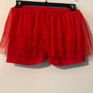 Sunshine Swing - Red TuTu Skort- Size 6